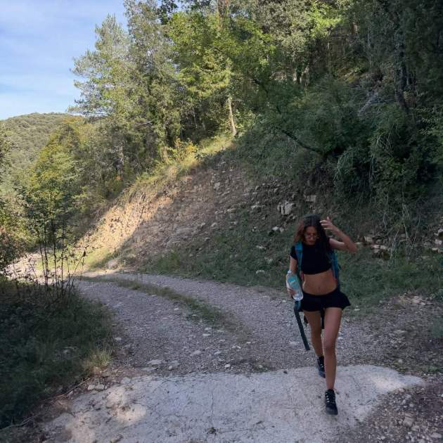 Arón Piper amb la seva amiga Saída Bahída a la Garrotxa / Instagram Arón Piper amb la seva amiga Saída Bahída a la Garrotxa / Instagram
