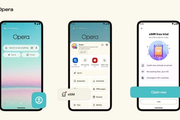 Prueba de eSIM desde Opera Prueba de eSIM desde Opera