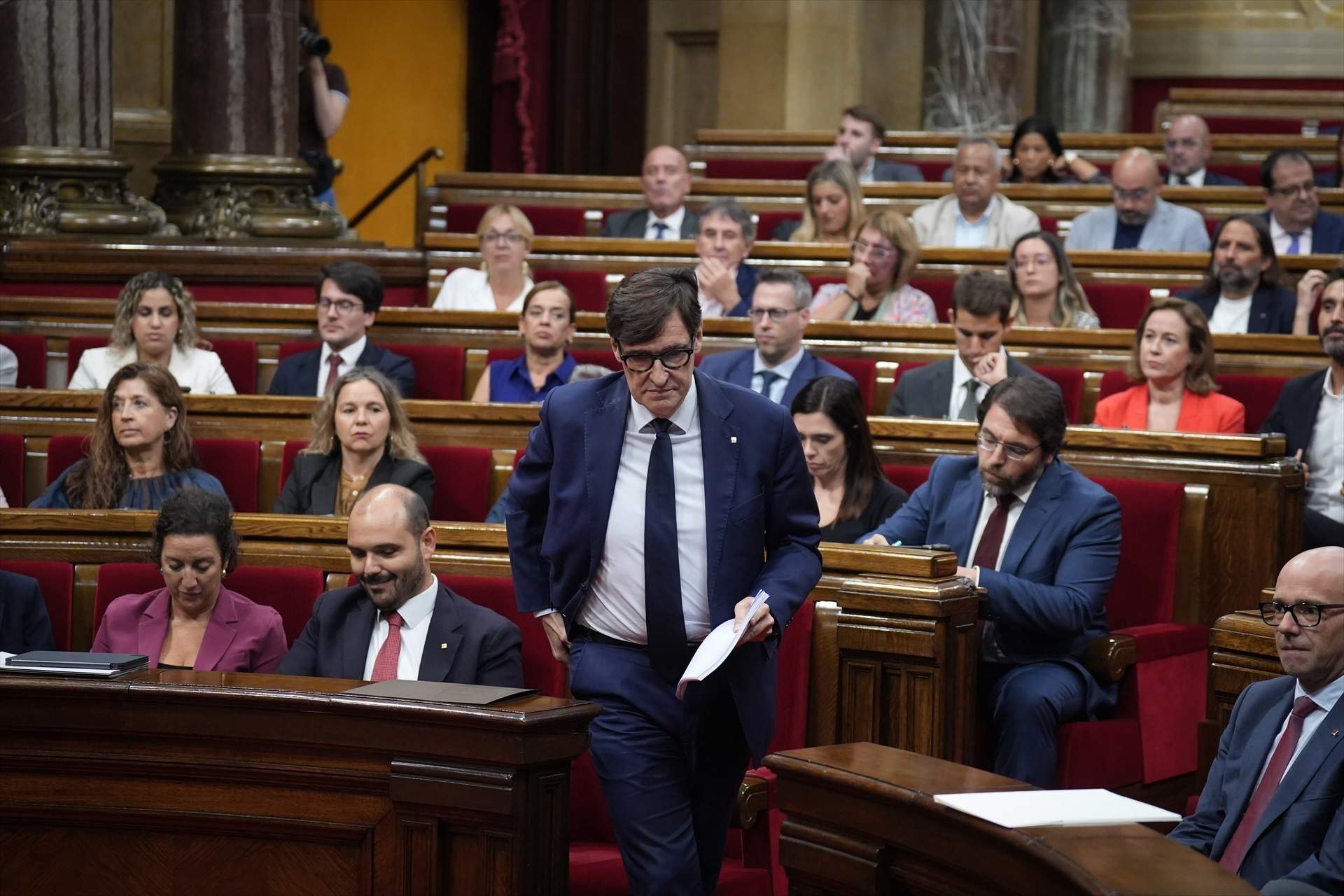 Illa s'emmiralla en Tarradellas entre crides a la unitat: "Hi ha interessos perquè estiguem dividits"
