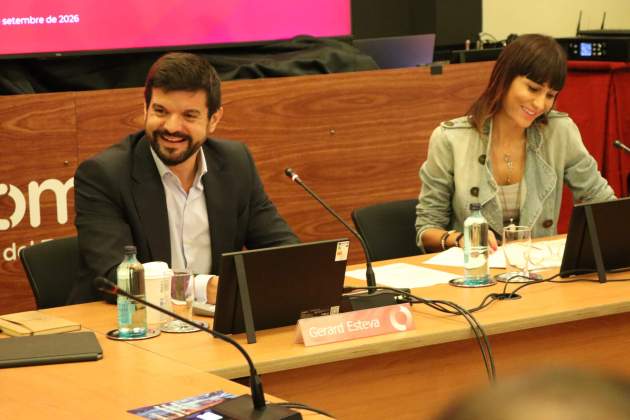 Gerard Esteva, a la Comissió d'Esports de Foment / Foto: UFEC