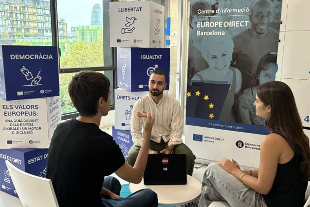 Punt d’informació i assessorament Europe Direct Barcelona de la Diputació de Barcelona Crèdit: Diputació de Barcelona Punt d’informació i assessorament Europe Direct Barcelona de la Diputació de Barcelona Crèdit: Diputació de Barcelona