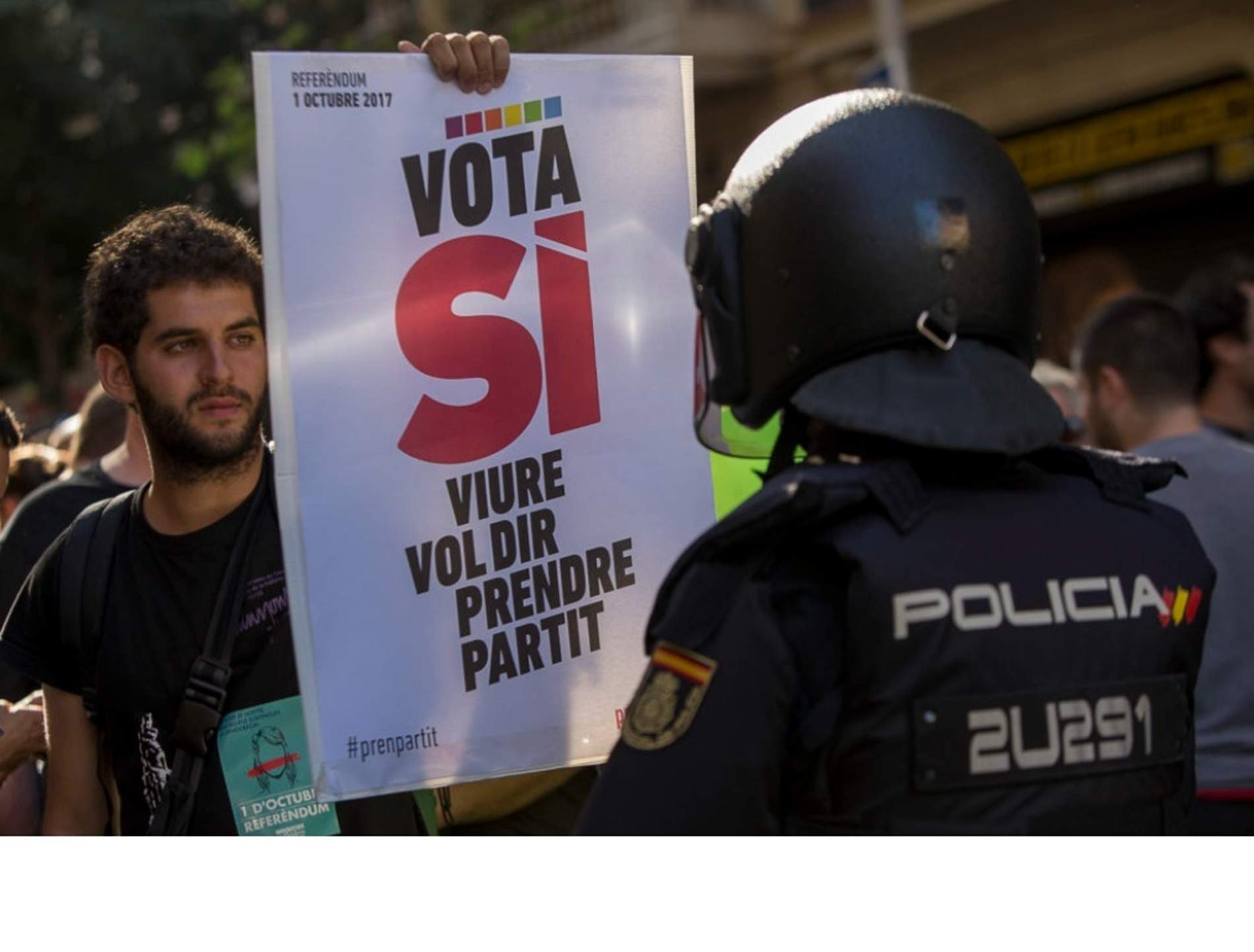 9 anys de la brutal violència espanyola contra la voluntat política dels catalans