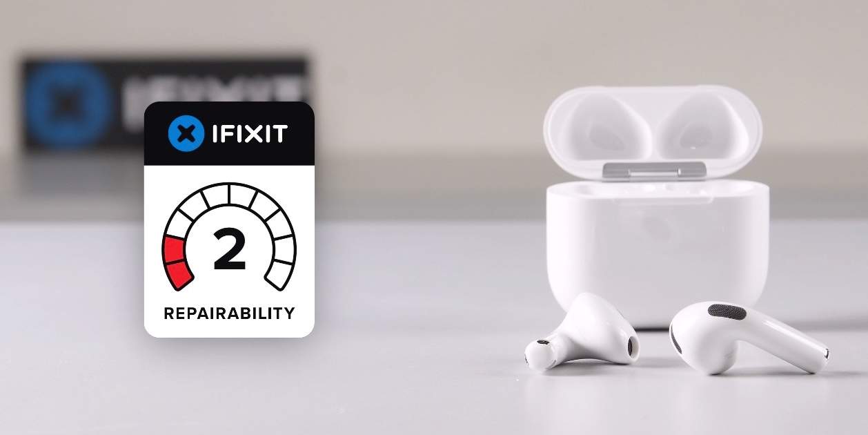 Per primera vegada iFixit no dona un zero als AirPods en reparació gràcies a les bateries dels AirPods 5