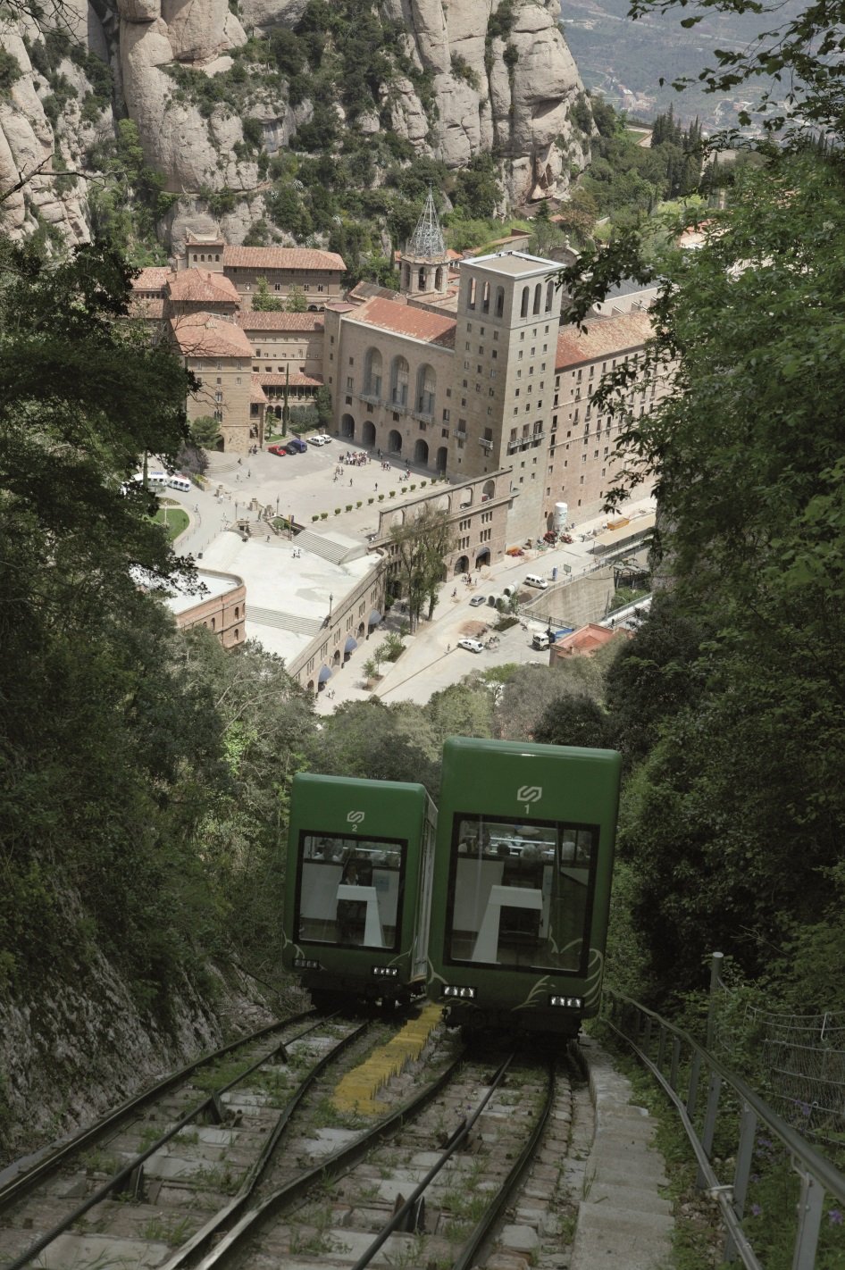 Semana Santa de récord para el Cremallera de Montserrat