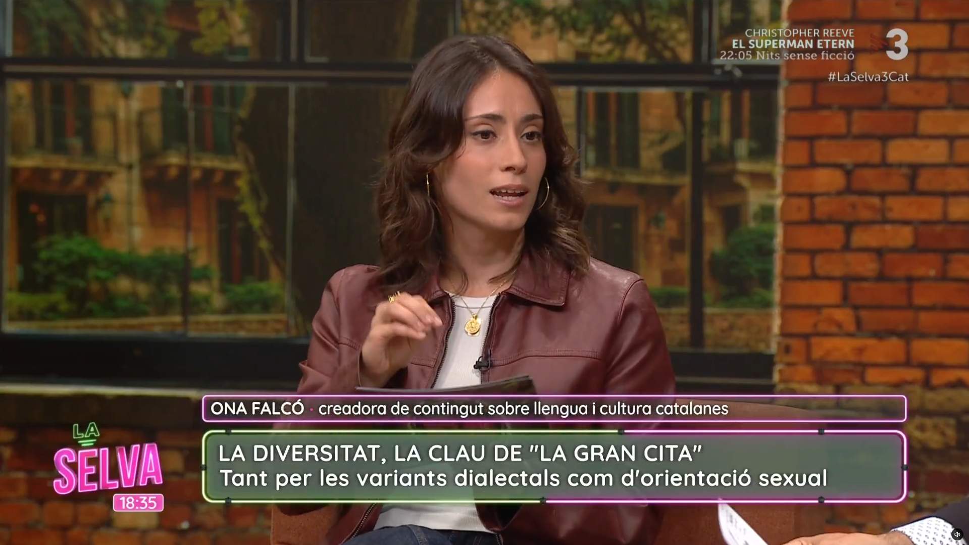 Ona Falcó, periodista, creadora de contingut i col·laboradora de 'La Selva' / 3Cat