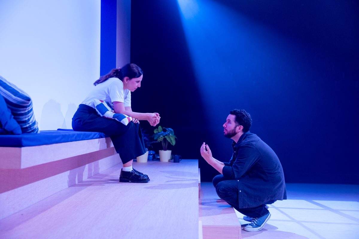 Júlia Jové i Xavi Navarro Després de nosaltres al Texas / Foto: Sergi Panizo Júlia Jové i Xavi Navarro Després de nosaltres al Texas / Foto: Sergi Panizo