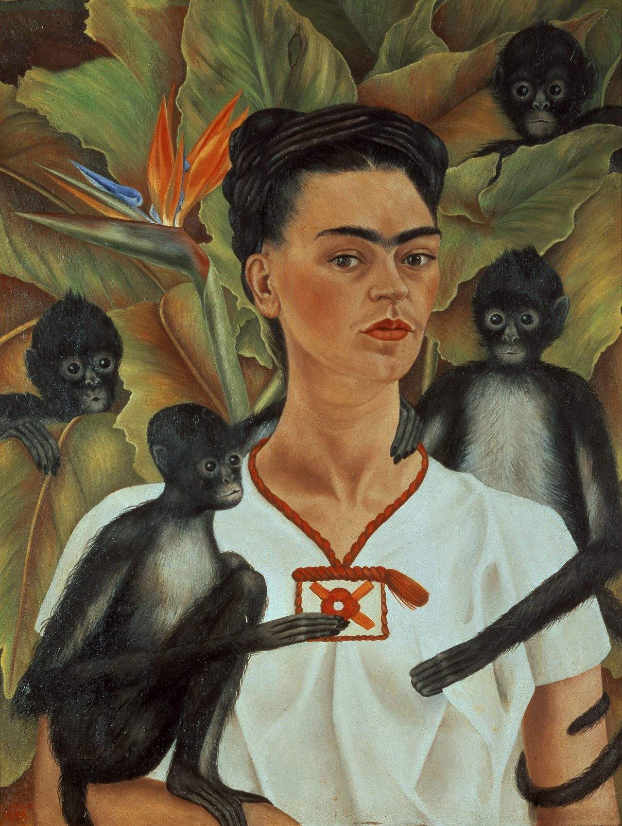 3 frida kahlo autorretrato con monos 3 frida kahlo autorretrato con monos
