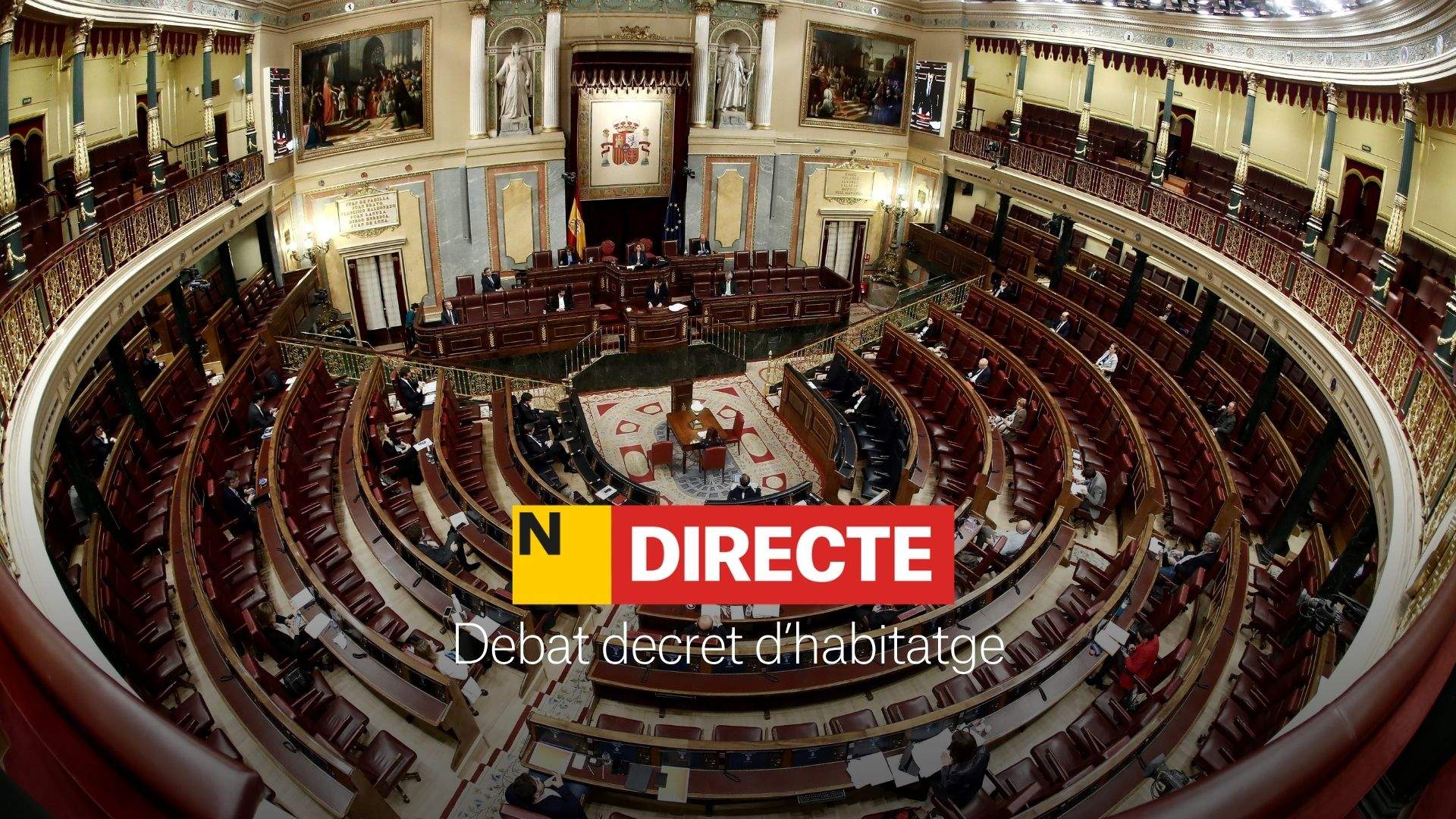 Debat al Congrés, DIRECTE | Última hora de la votació dels dos decrets sobre habitatge