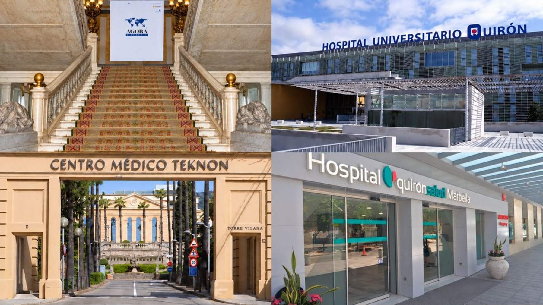 Quirónsalud Madrid, Teknon i Marbella, hospitals recomanats al cos diplomàtic a Espanya