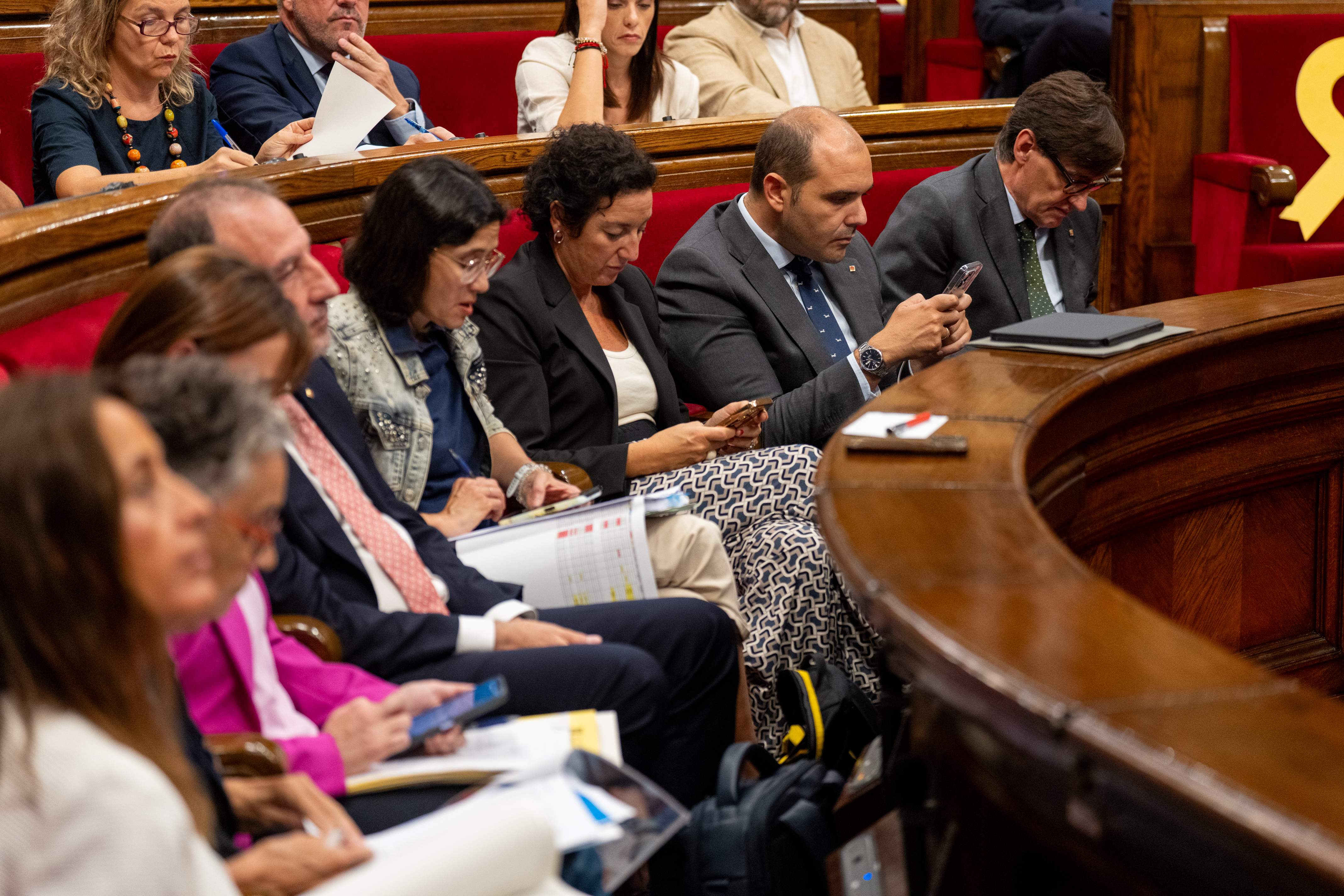 El Parlament lamenta la falta de compromiso de algunas conselleries del Govern con la lengua catalana