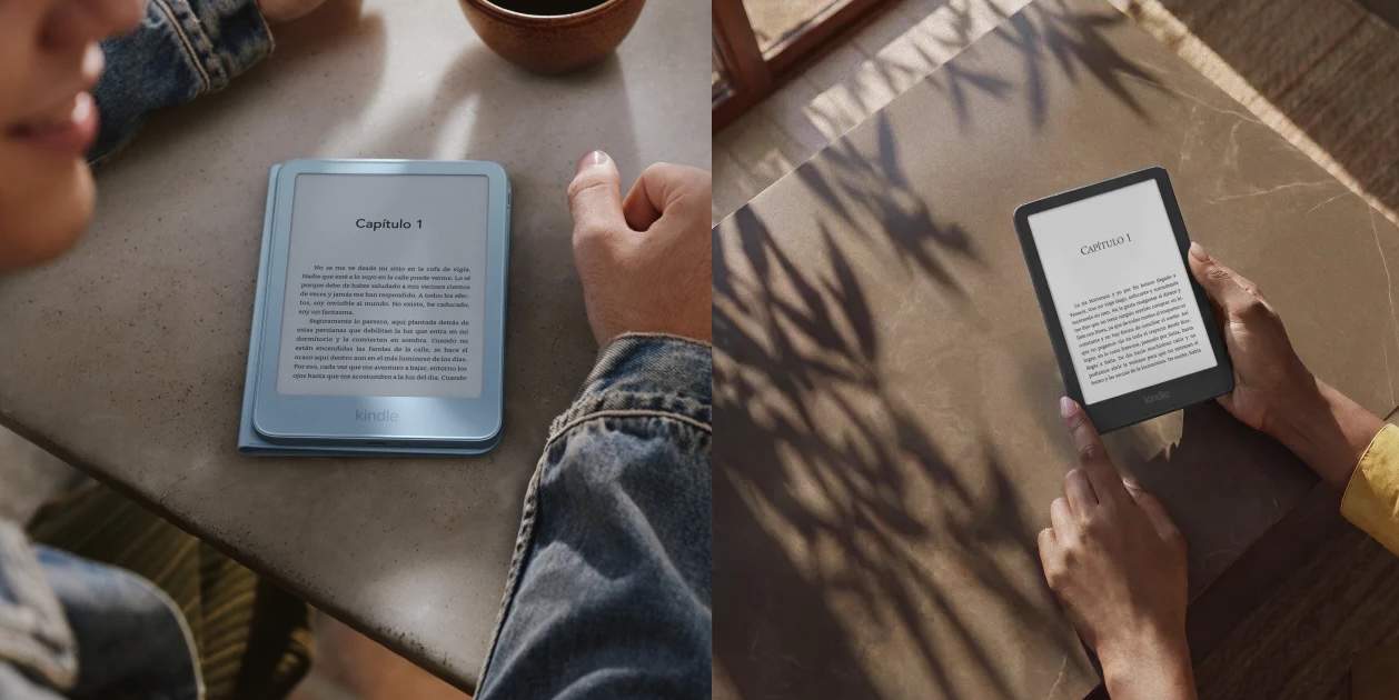 Amazon presenta nuevos Kindle: más finos y ligeros para seguir liderando