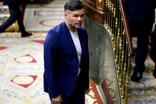 El portaveu parlamentari d'ERC, Gabriel Rufián / EFE El portaveu parlamentari d'ERC, Gabriel Rufián / EFE