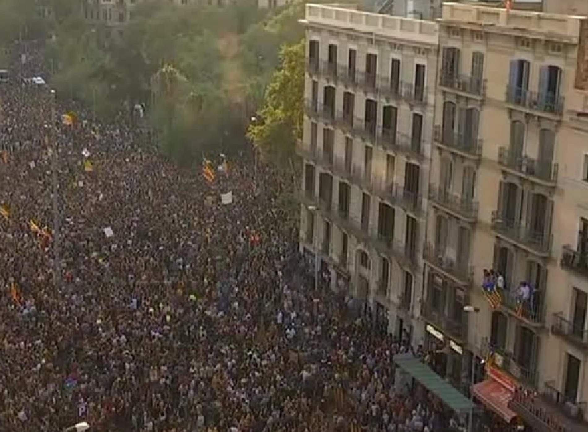 9 anys de la gran Aturada de País contra la repressió policial espanyola