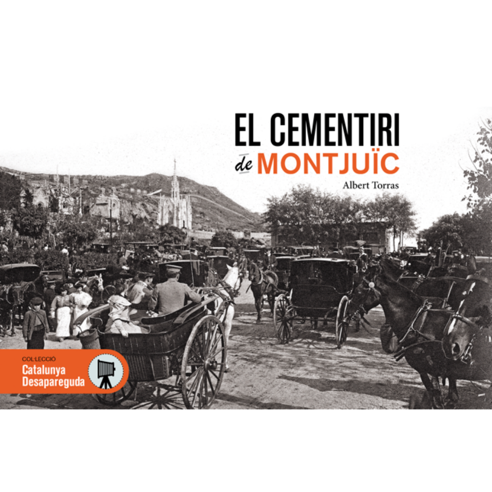 Portada del llibre 'El cementiri de Montjuïc'