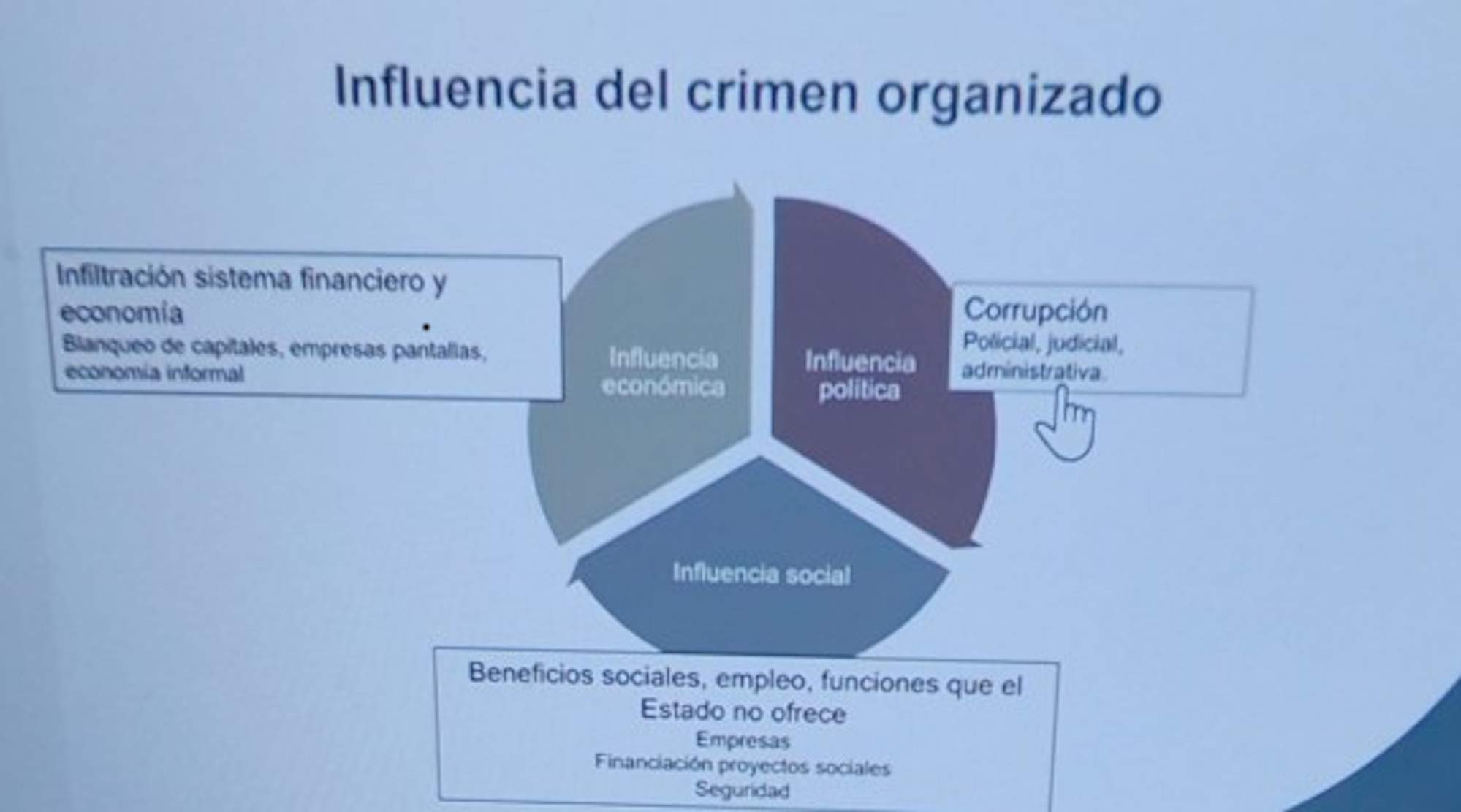 Gràfic del crim organitzat Gràfic del crim organitzat