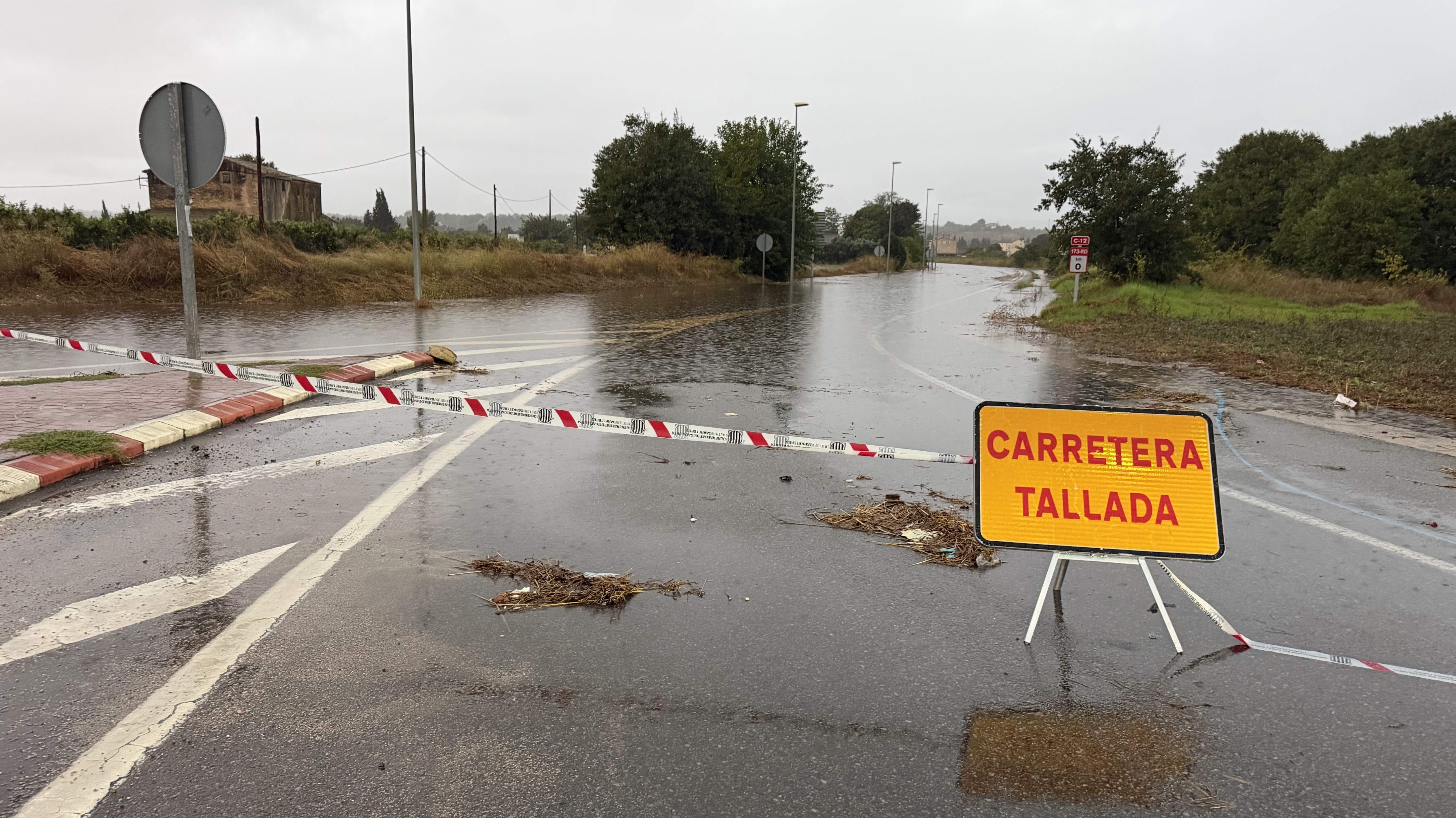 Mobilitat restringida a 20 comarques per l'huracà a Catalunya: quines són?