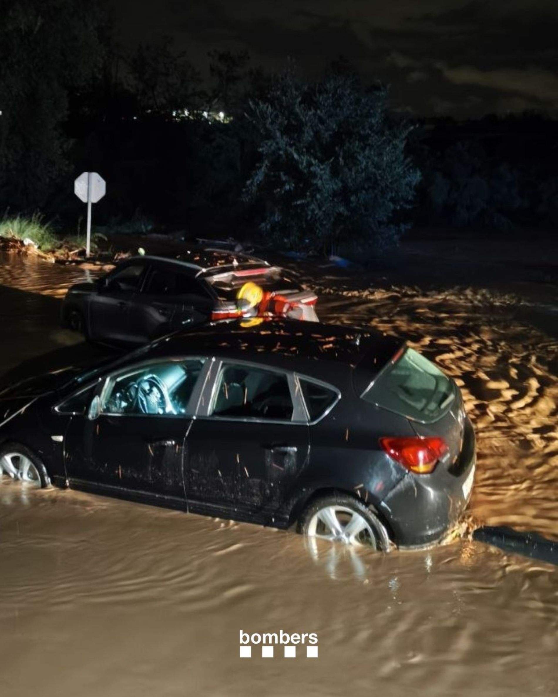 rescat vehicle Granollers temporal