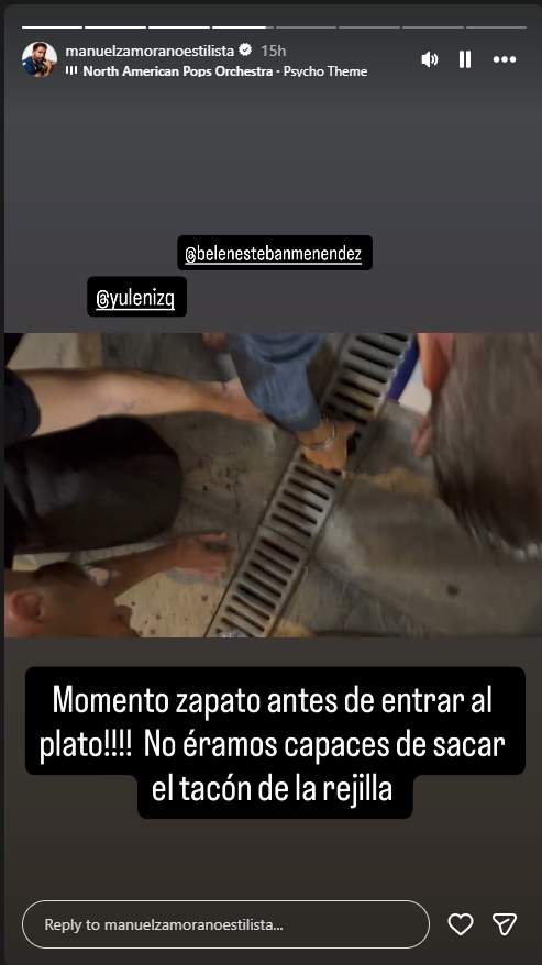 El percance de Belén Esteban con los zapatos antes de entrar en '¡De Viernes!' / Instagram El percance de Belén Esteban con los zapatos antes de entrar en '¡De Viernes!' / Instagram