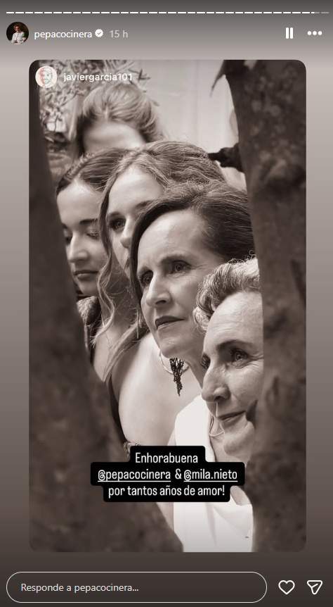 Festa grossa a l'aniversari de noces de la xef Pepa Muñoz amb Mila Nieto IG9 Festa grossa a l'aniversari de noces de la xef Pepa Muñoz amb Mila Nieto IG9