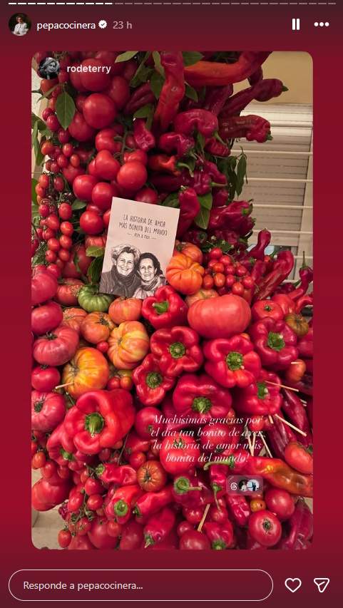 Festa grossa a l'aniversari de noces de la xef Pepa Muñoz amb Mila Nieto IG7 Festa grossa a l'aniversari de noces de la xef Pepa Muñoz amb Mila Nieto IG7