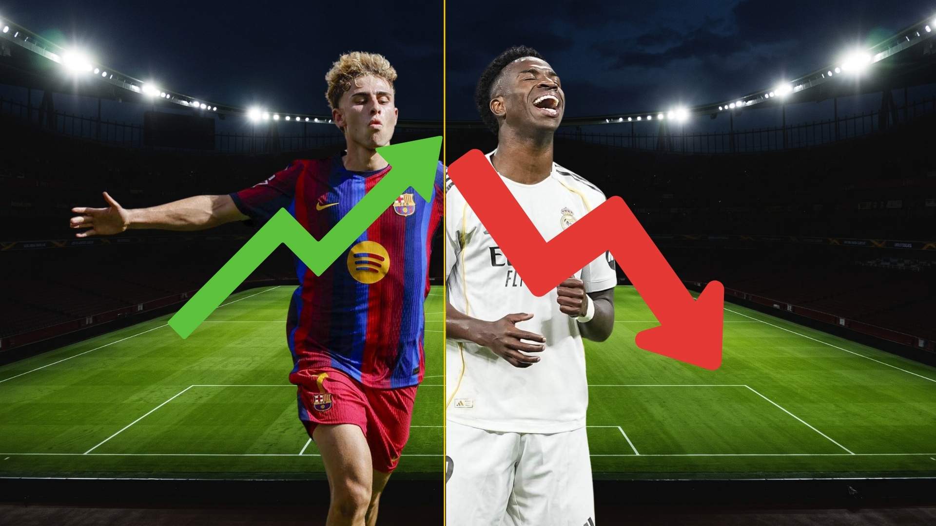El Barça se dispara en valor de mercado mientras Vinícius y Julián Álvarez se devalúan