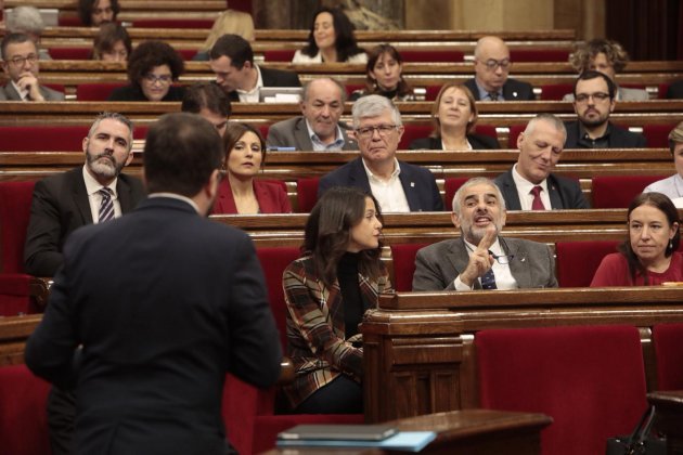 Aragonès Carrizosa Parlament - Víctor Serri