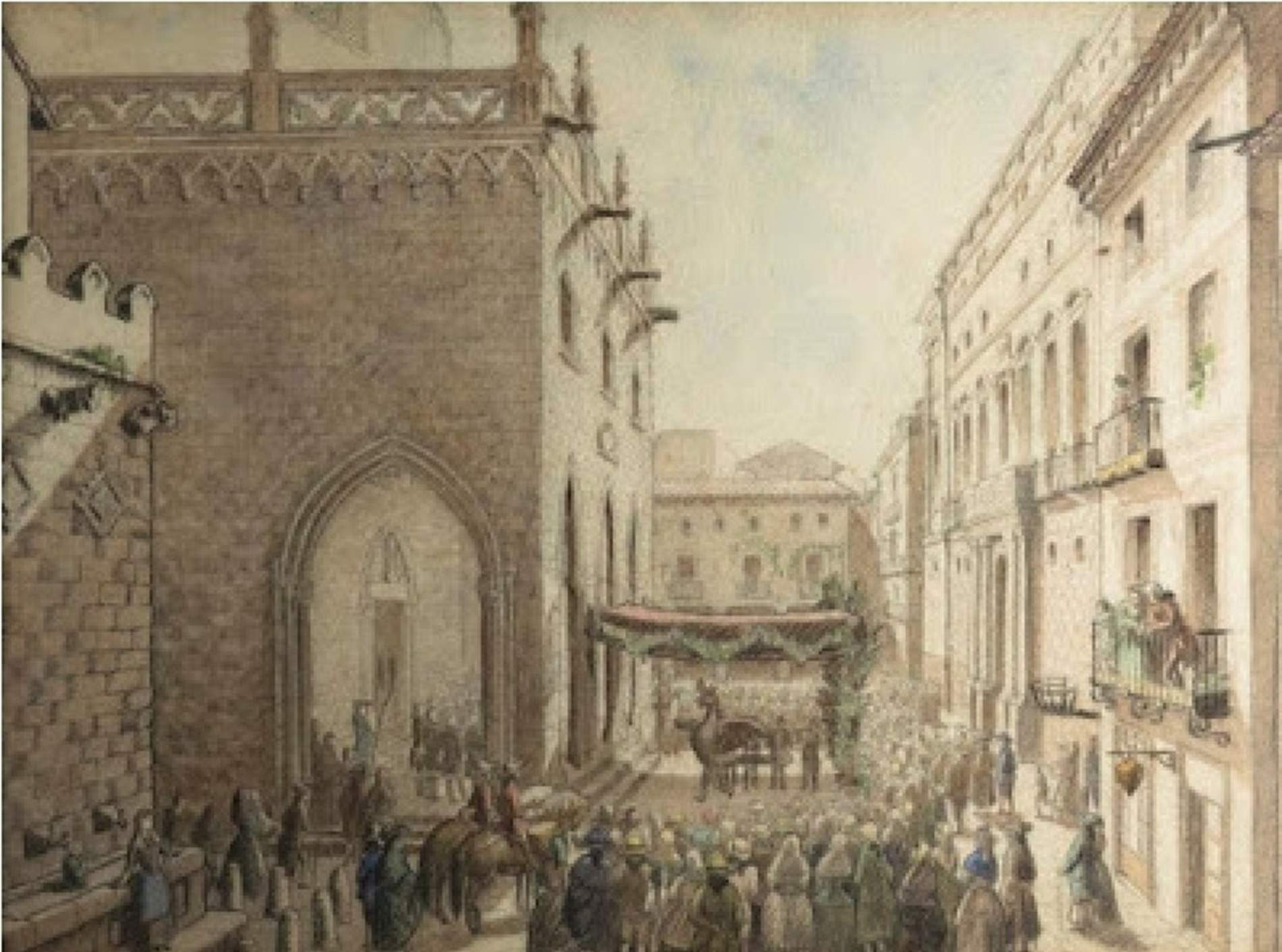 ¿Cómo era y cuánto costaba la vivienda popular en la Barcelona medieval?