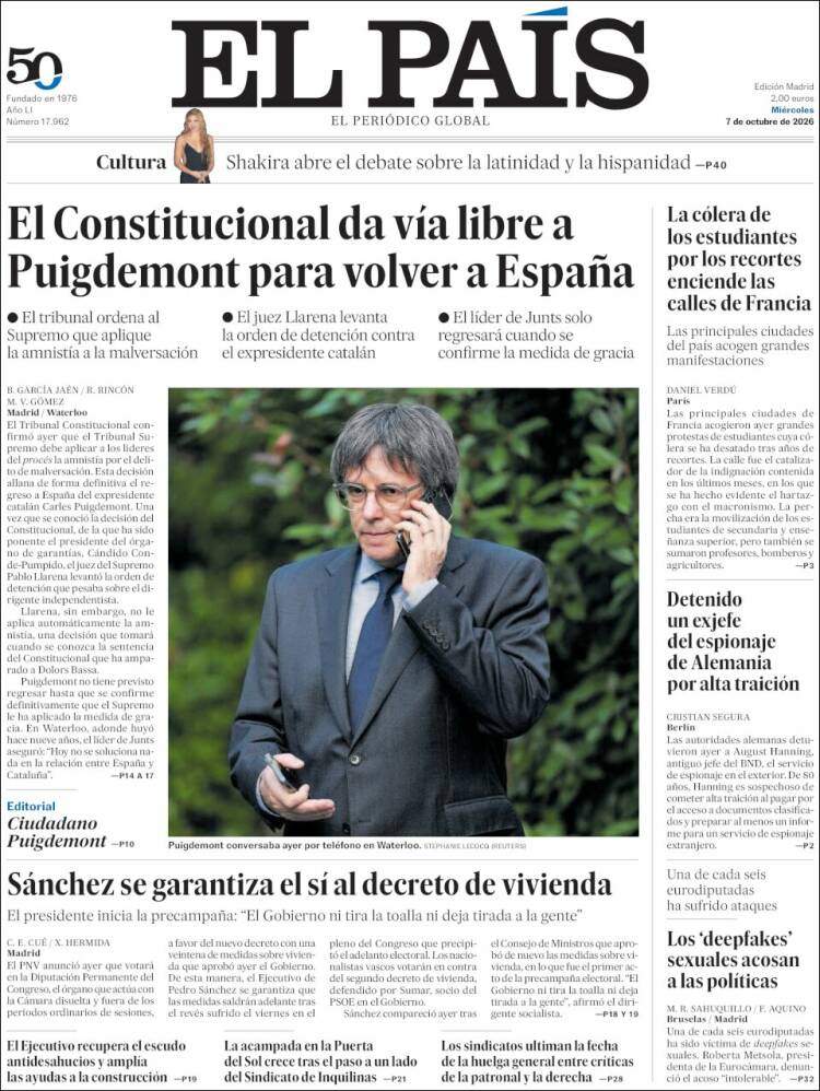 'El País' 7 'El País' 7