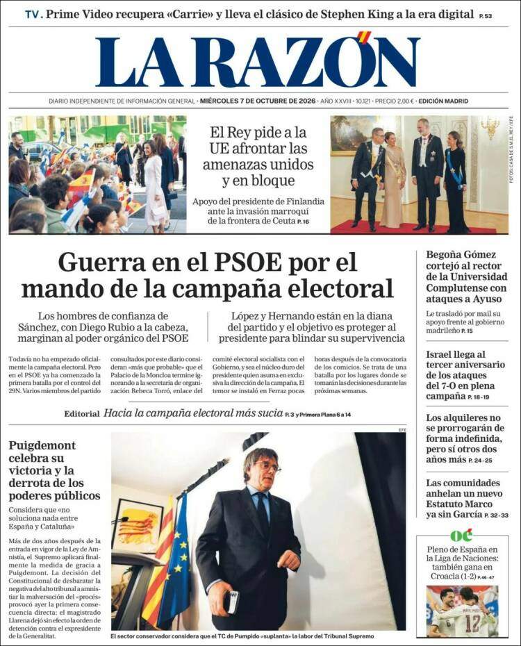 'La Razón' 7 'La Razón' 7