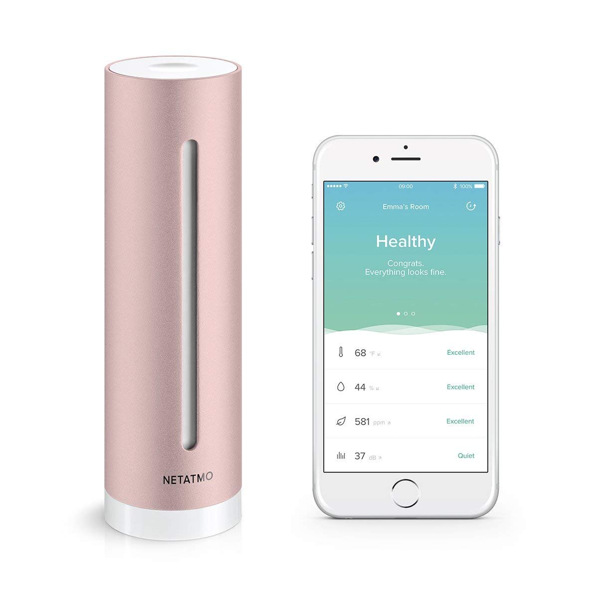 NETATMO CONTROL CALIDAD AIRE