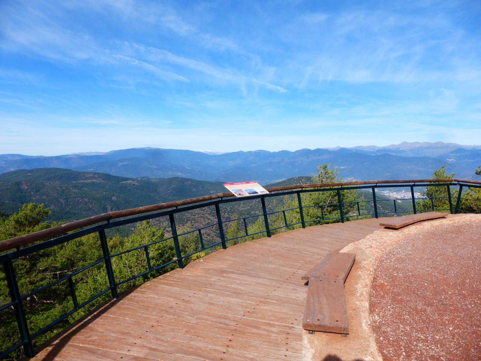 Imatge del mirador de la Trava / Foto: Wikiloc