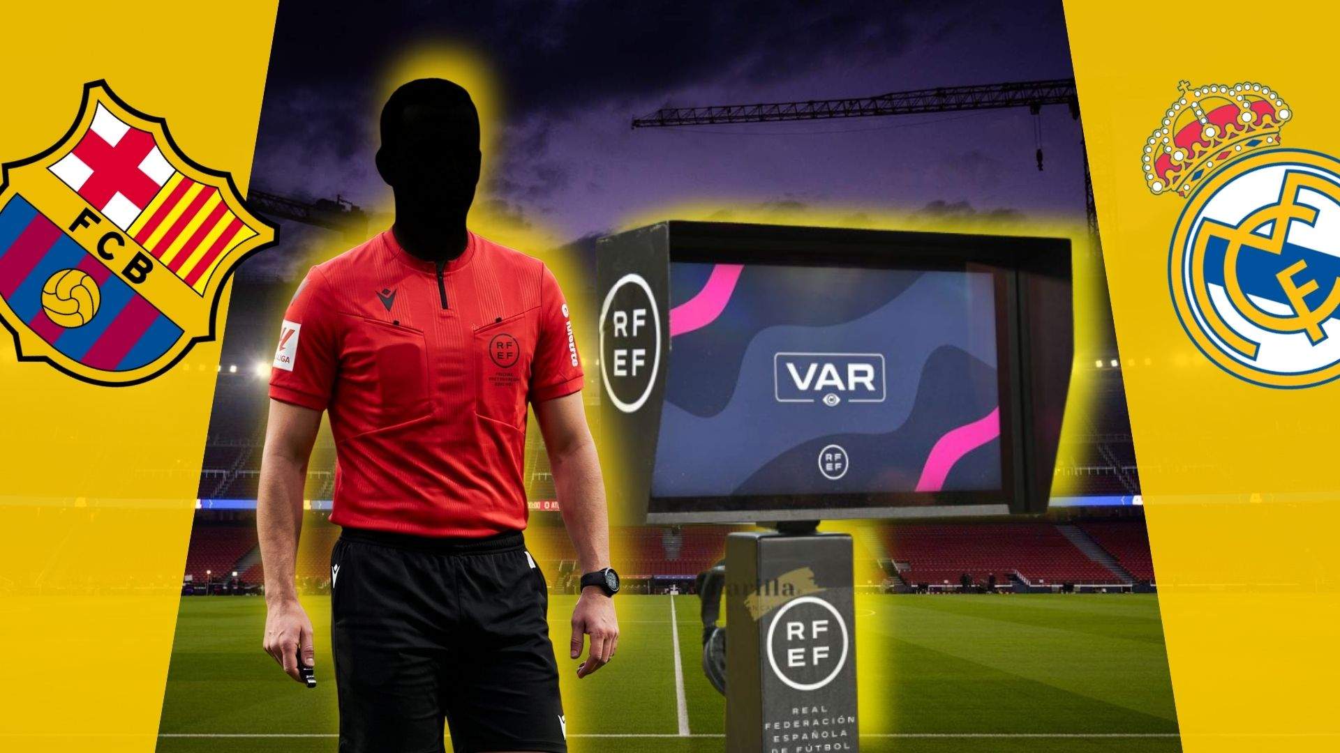 La vergonyosa designació arbitral per al Clàssic: un col·legiat de mal record per al Barça