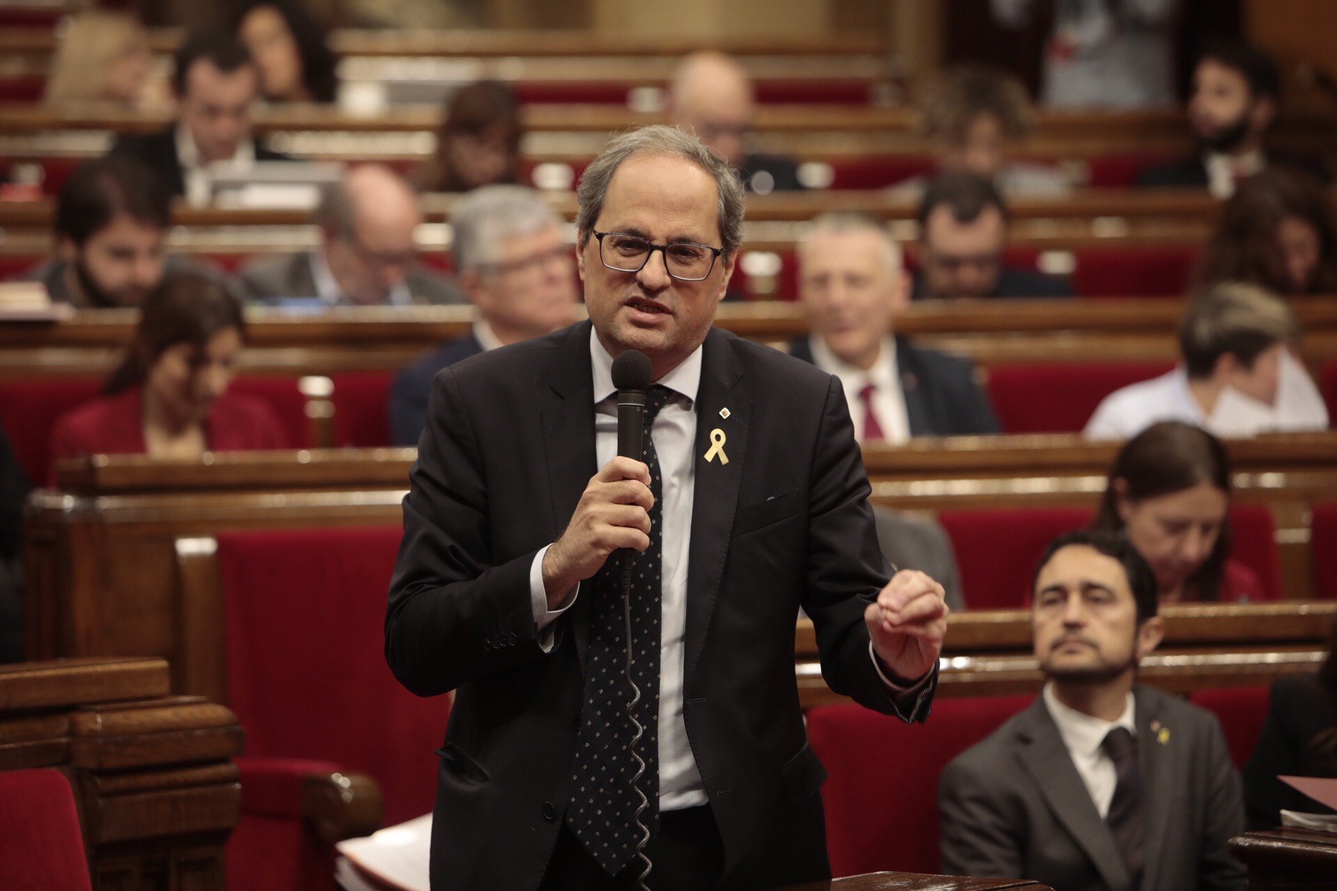 Torra: "El poder judicial està devastat. És absolutament impossible un judici just per l'1-O"