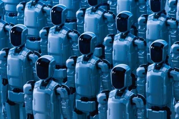 Robots humanoides preparados para la guerra Robots humanoides preparados para la guerra