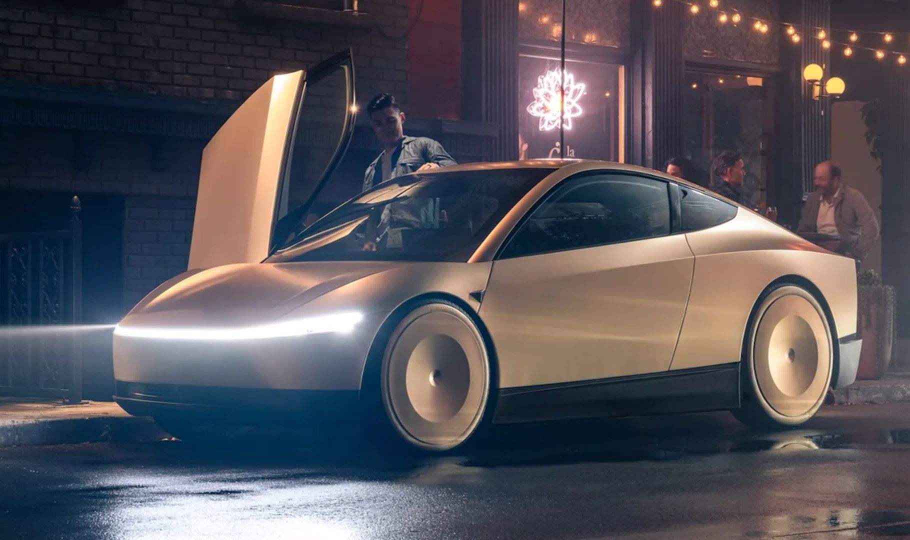 El Cybercab o Robotaxi de Tesla té problemes per "veure gatets grisos sobre asfalt gris en la foscor"