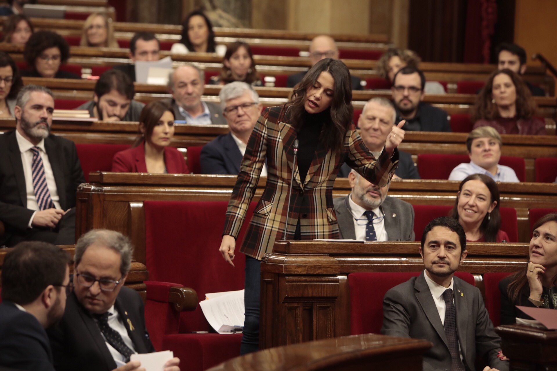 Torra enutja Arrimadas agraint-li que faci "un forat a la campanya andalusa" per ser al Parlament