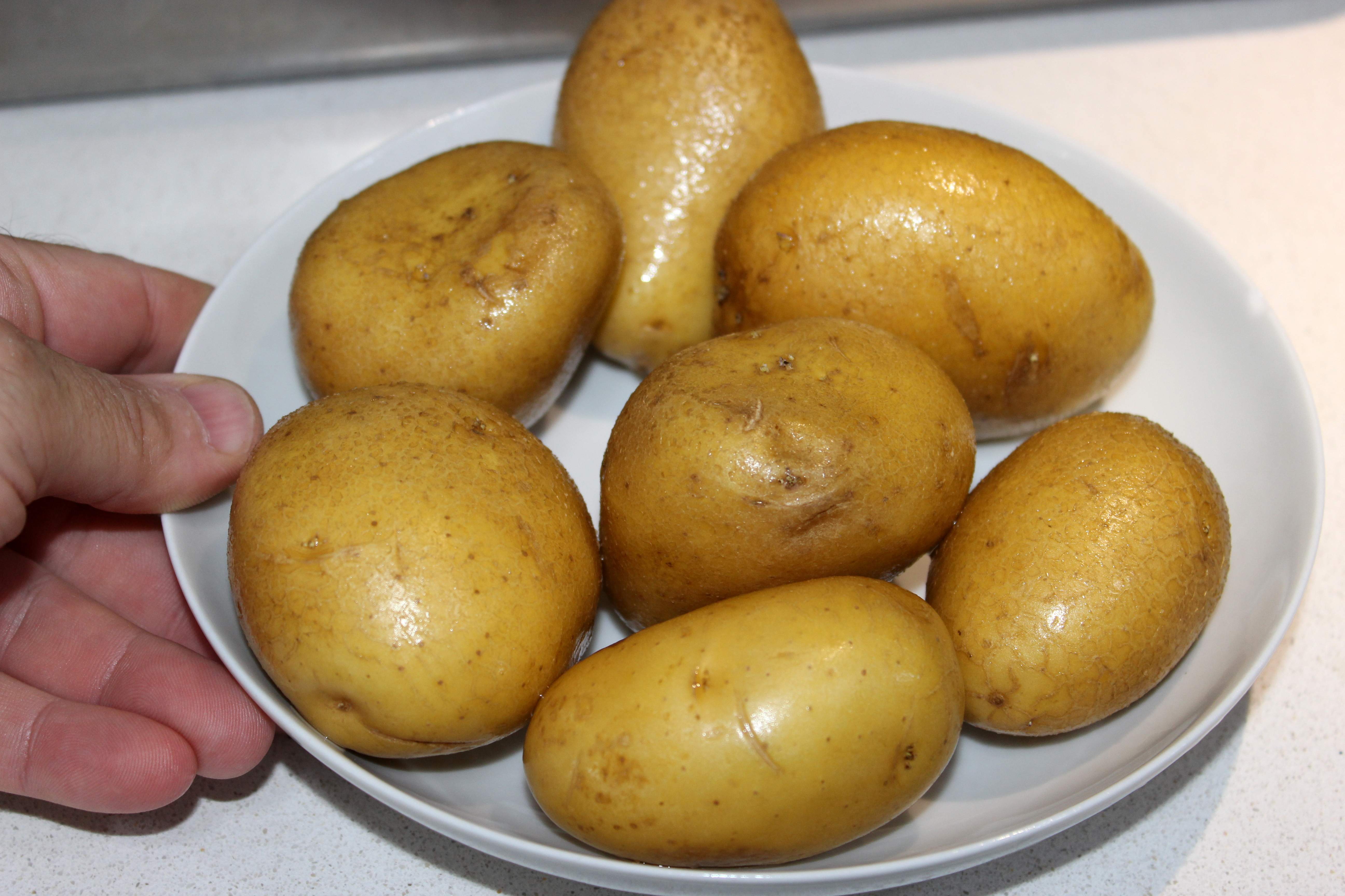 netejar les patates