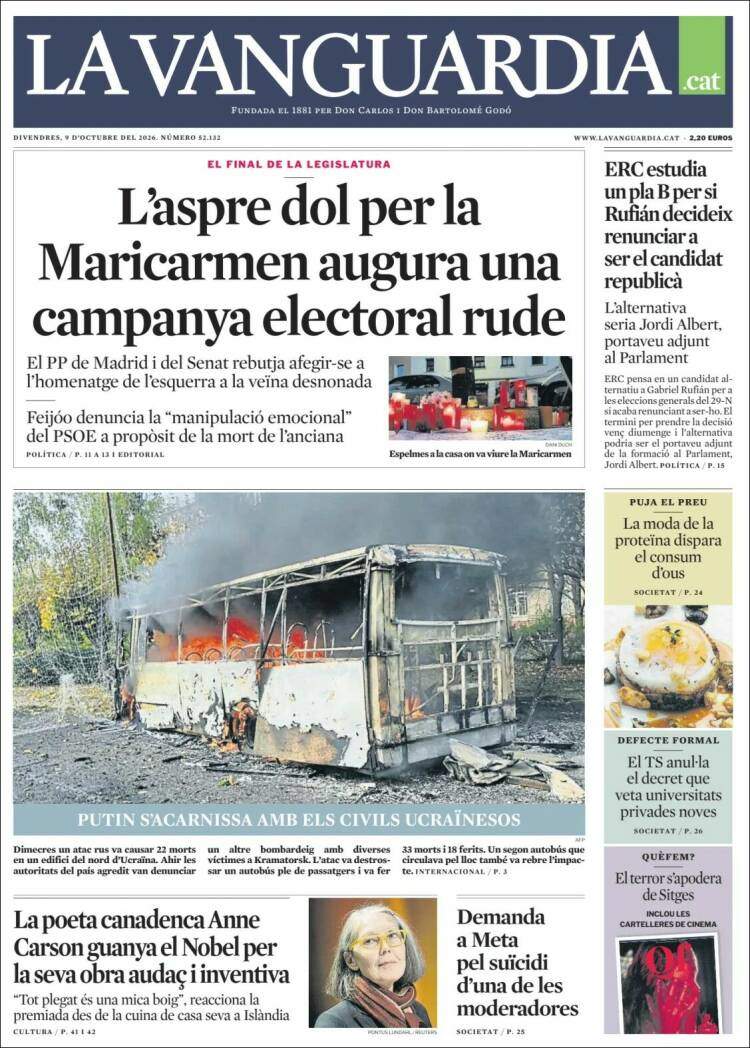 'La Vanguardia' 9 'La Vanguardia' 9