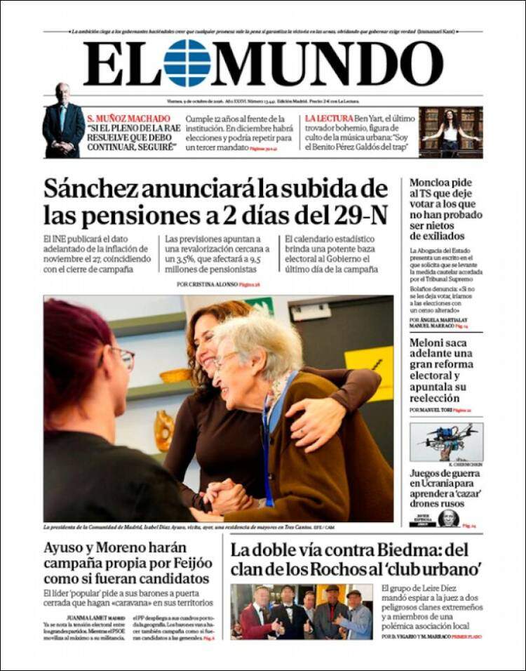 'El Mundo' 9 'El Mundo' 9