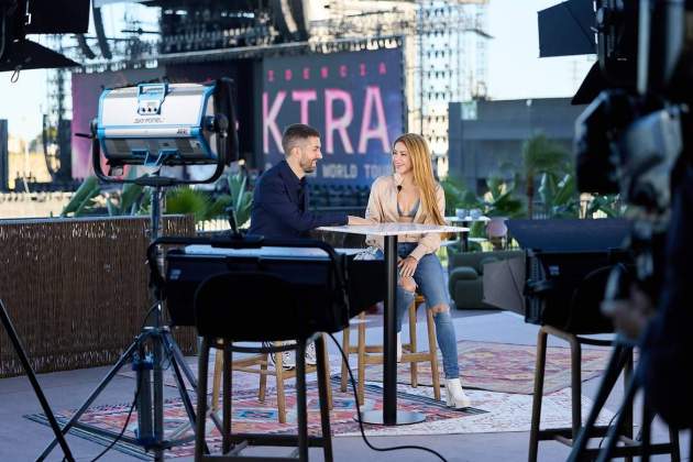 David Broncano entrevista Shakira / Instagram David Broncano entrevista Shakira / Instagram
