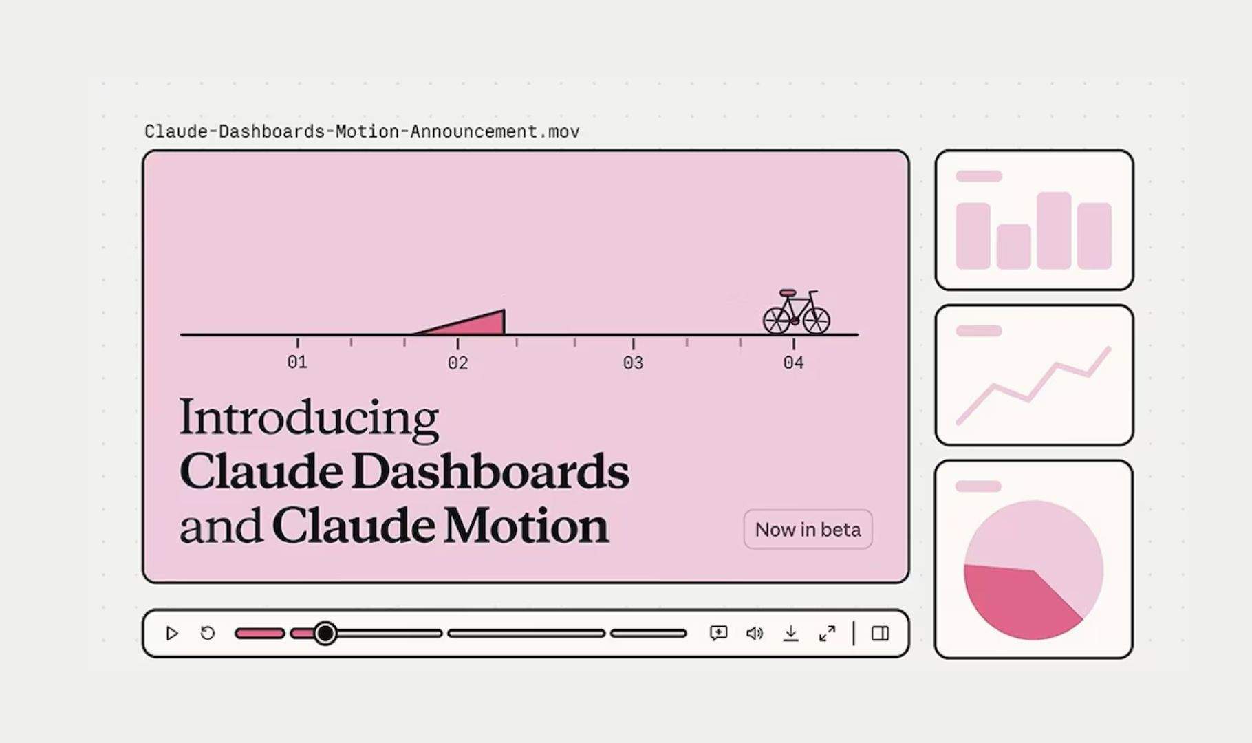Claude estrena dues funcions d'IA per crear gràfics interactius i vídeos animats amb les teves dades o idees