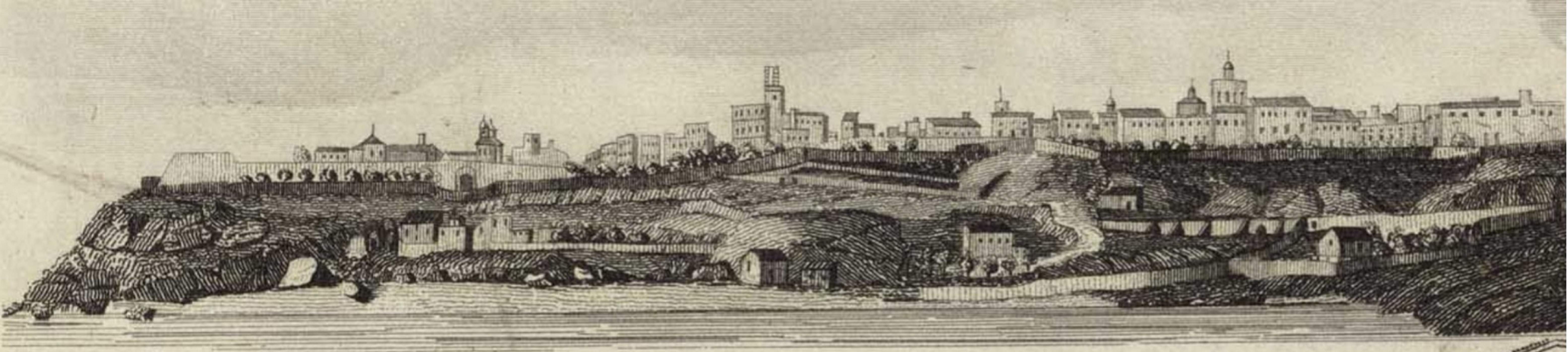 Façana marítima de Tarragona per la banda de Santa Maria del Miracle (finals del segle XVIII). Font Institut Cartografic de Catalunya Façana marítima de Tarragona per la banda de Santa Maria del Miracle (finals del segle XVIII). Font Institut Cartografic de Catalunya