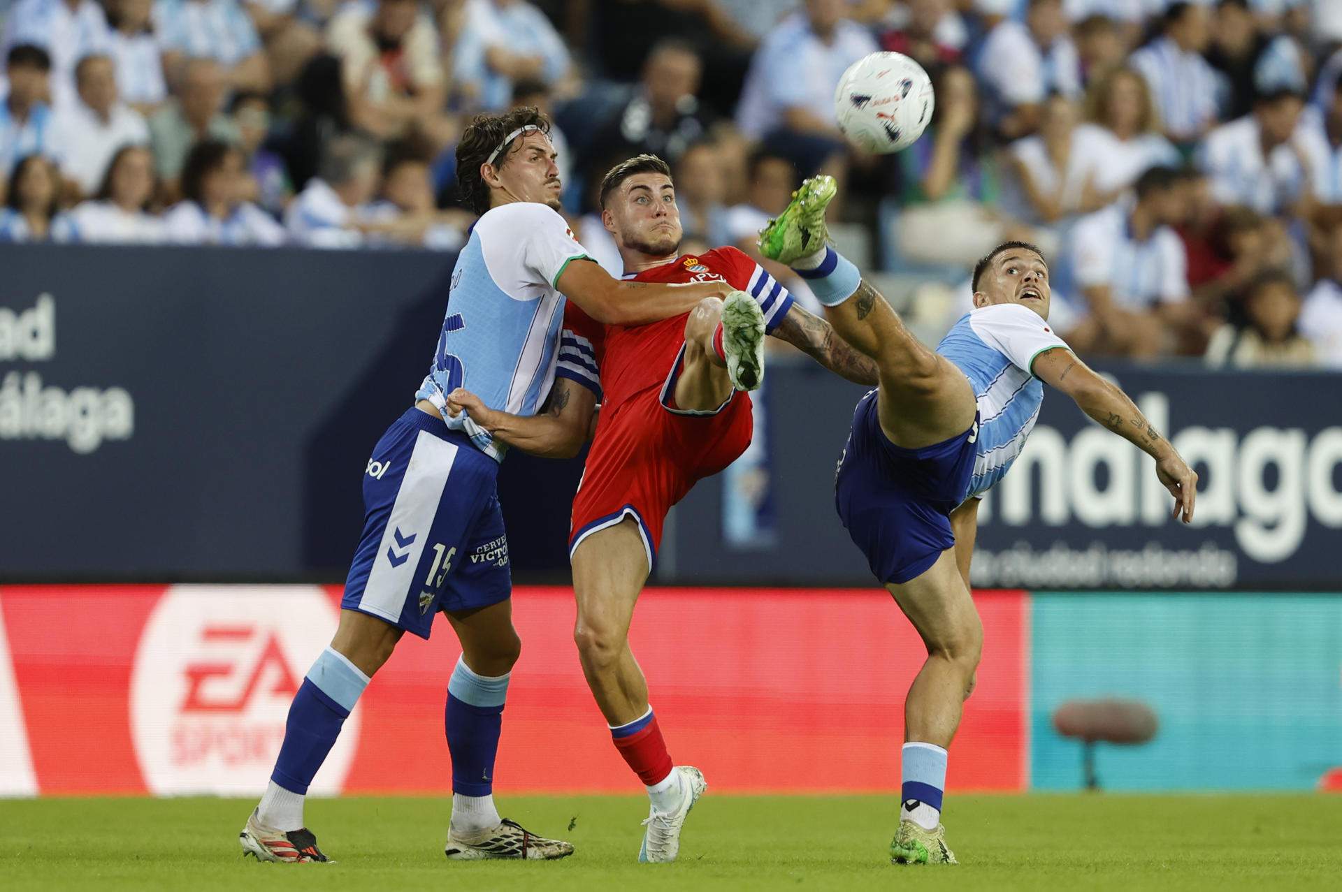 Màlaga Espanyol Roberto / Foto: EFE