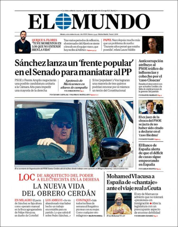 'El Mundo' 10 'El Mundo' 10