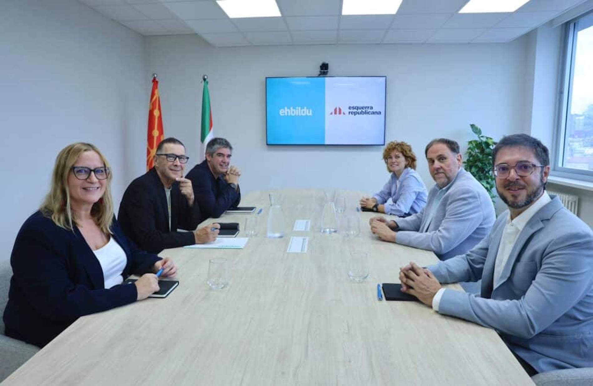 ERC i EH Bildu tornen a unir forces al Senat per plantar cara a la dreta el 29N