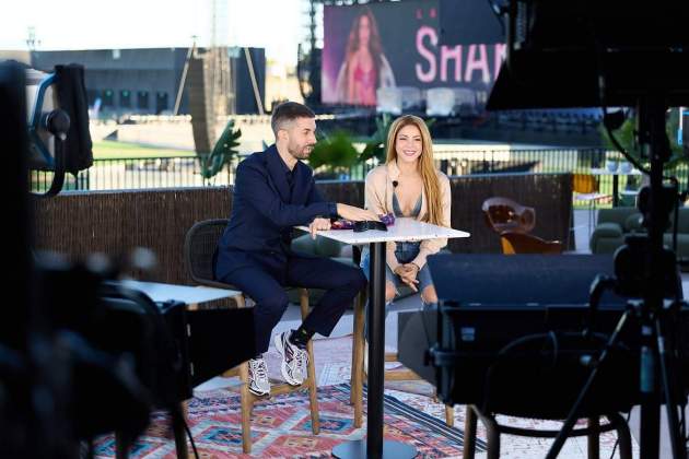 David Broncano entrevista Shakira / Instagram David Broncano entrevista Shakira / Instagram