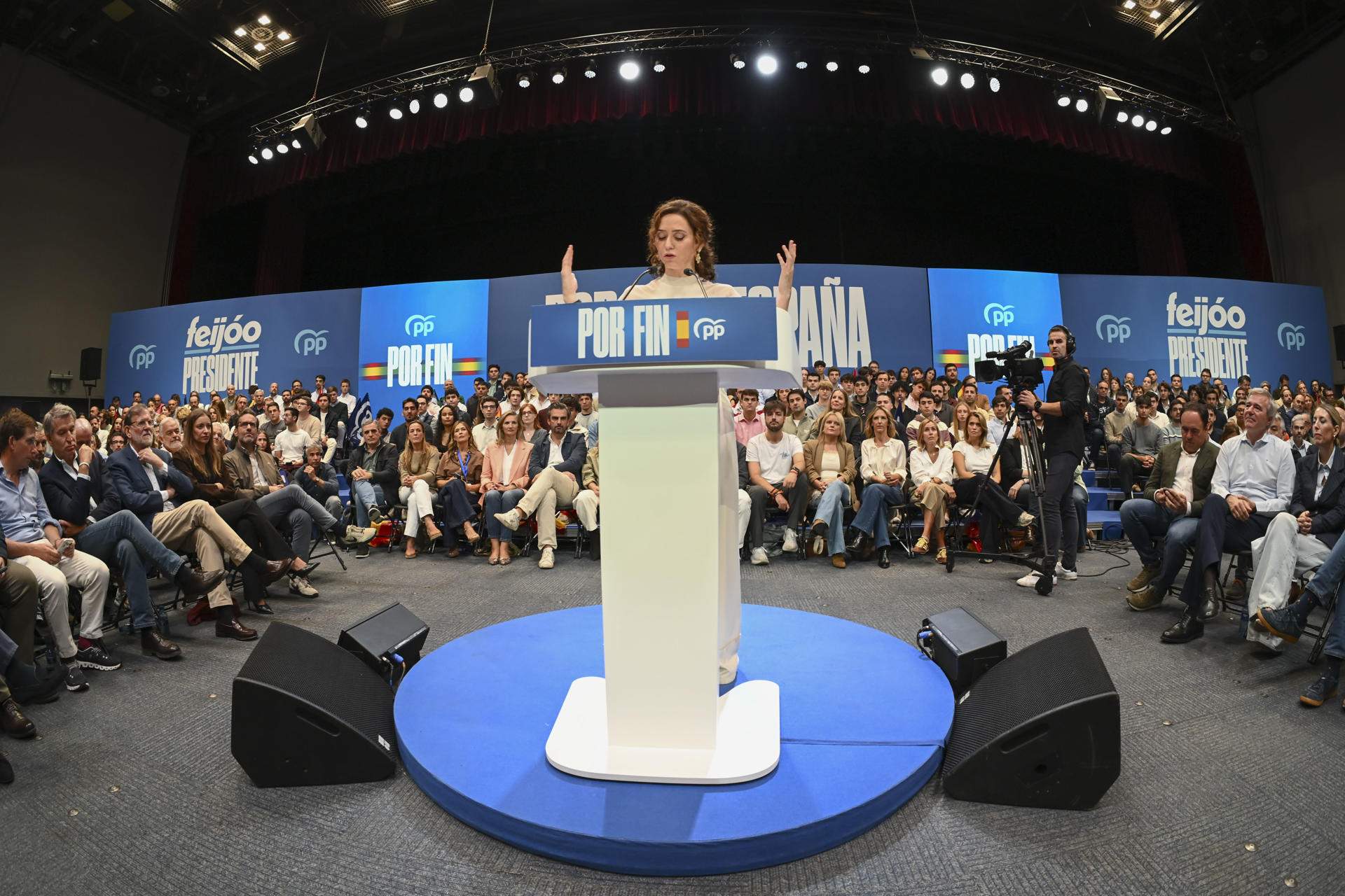 Ayuso vincula l'acampada de Sol amb el terrorisme propalestí i exigeix explicacions al govern espanyol
