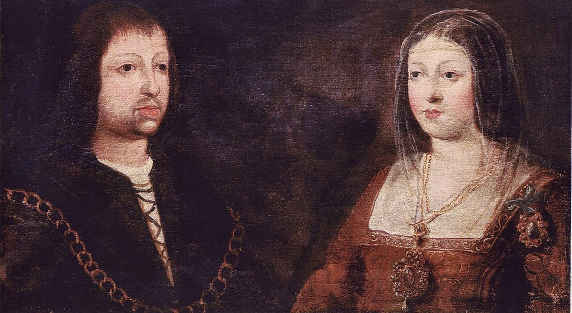 Ferran i Isabel, futurs reis de la monarquia hispànica, són presentats formalment