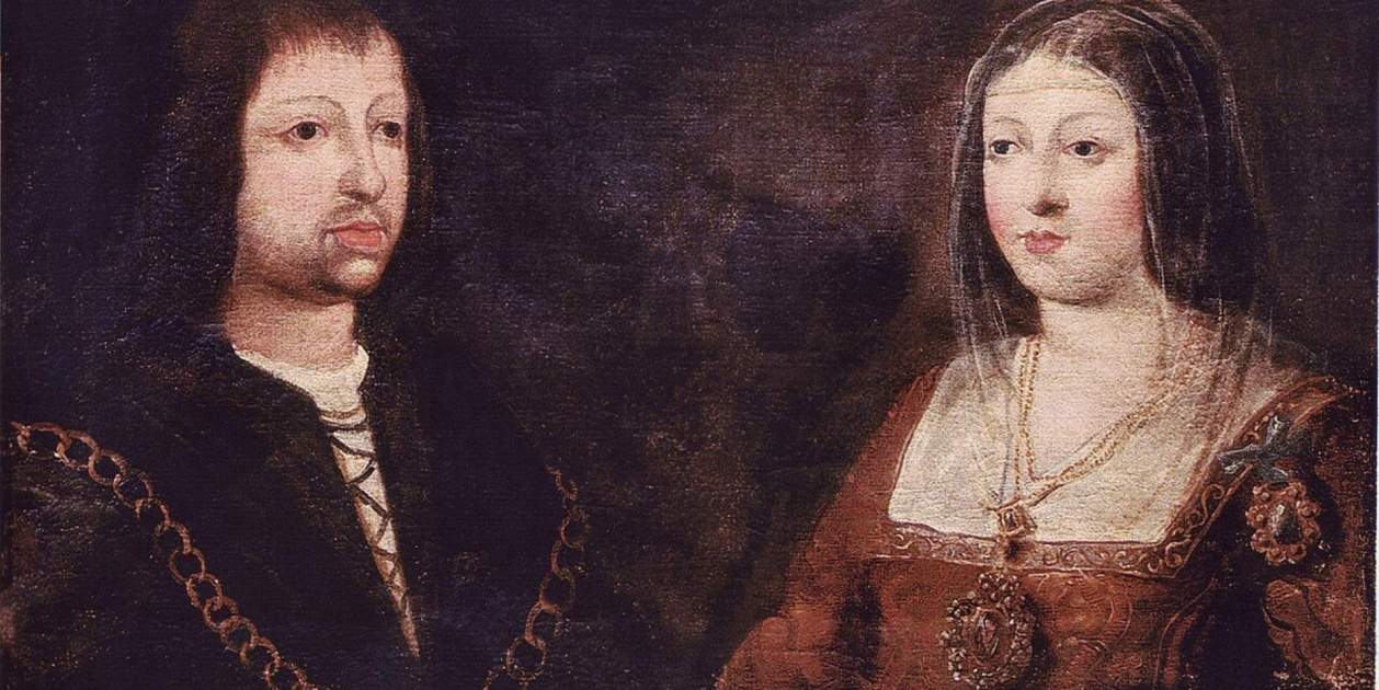 Fernando e Isabel, futuros reyes de la monarquía hispánica, son ...