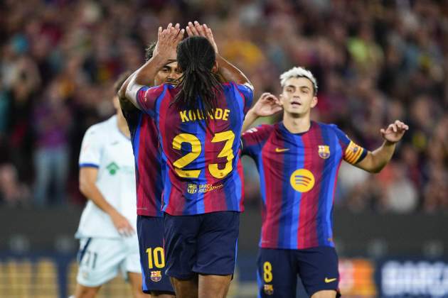 Barça Getafe Koundé Lamine Yamal / Foto: EFE